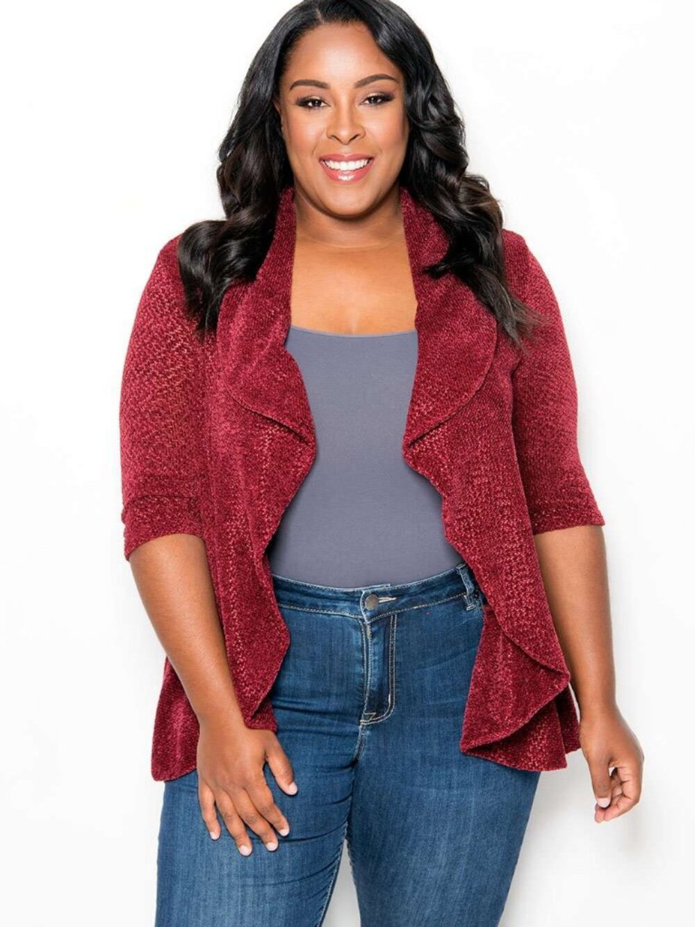 Plus size cozy cardigan 4X